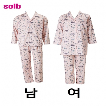 엔터식스몰 - 패션&라이프스타일몰 60수주자로고나염남여공영하의커플세트