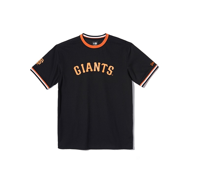 엔터식스몰 - 패션&라이프스타일몰 MLB 요코 칼라 샌프란시스코 자이언츠 반팔 티셔츠 블랙